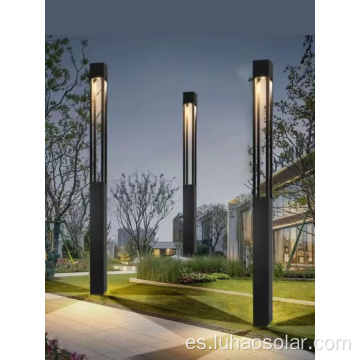 LED de lámpara de jardín solar de LED integrado impermeable al aire libre